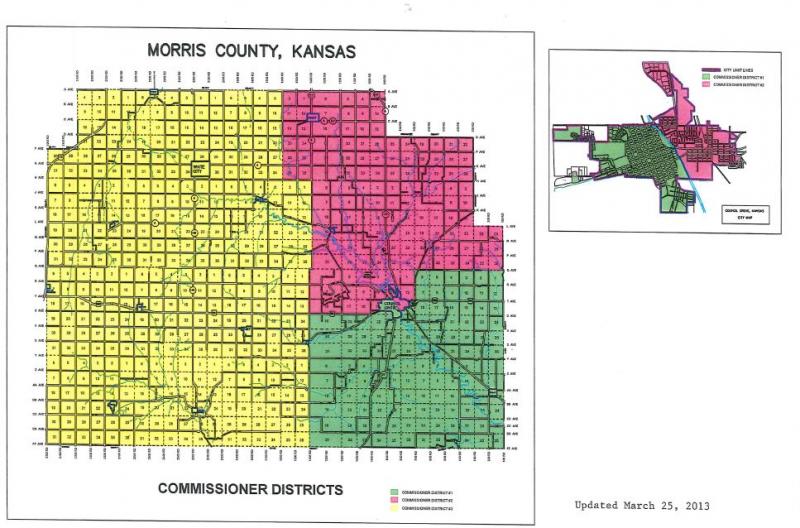 Commissioner Districts Map